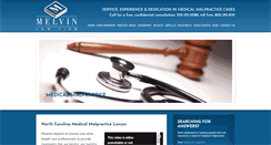 Desktop Screenshot of melvinfirm.com